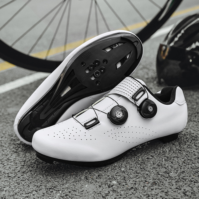 Summer Professional Road Bike Lock Shoes, Hard-Soled Breathable Mountain Bike Shoes for Men and Women, Lockless Cycling Shoes for Men Summer Professional Road Bike Lock Shoes, Hard-Soled Breathable Mountain Bike Shoes for Men and Women, Lockless Cycling Shoes for Men