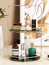 Mirror cabinet shelf perfume cosmetics storage box high-grade luxury large-capacity high-grade exquisite room dressing table