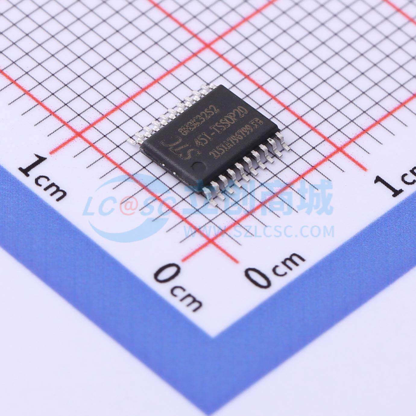 单片机(MCU/MPU/SOC) STC8H3K32S2-45I-TSSOP20 TSSOP-20 原装