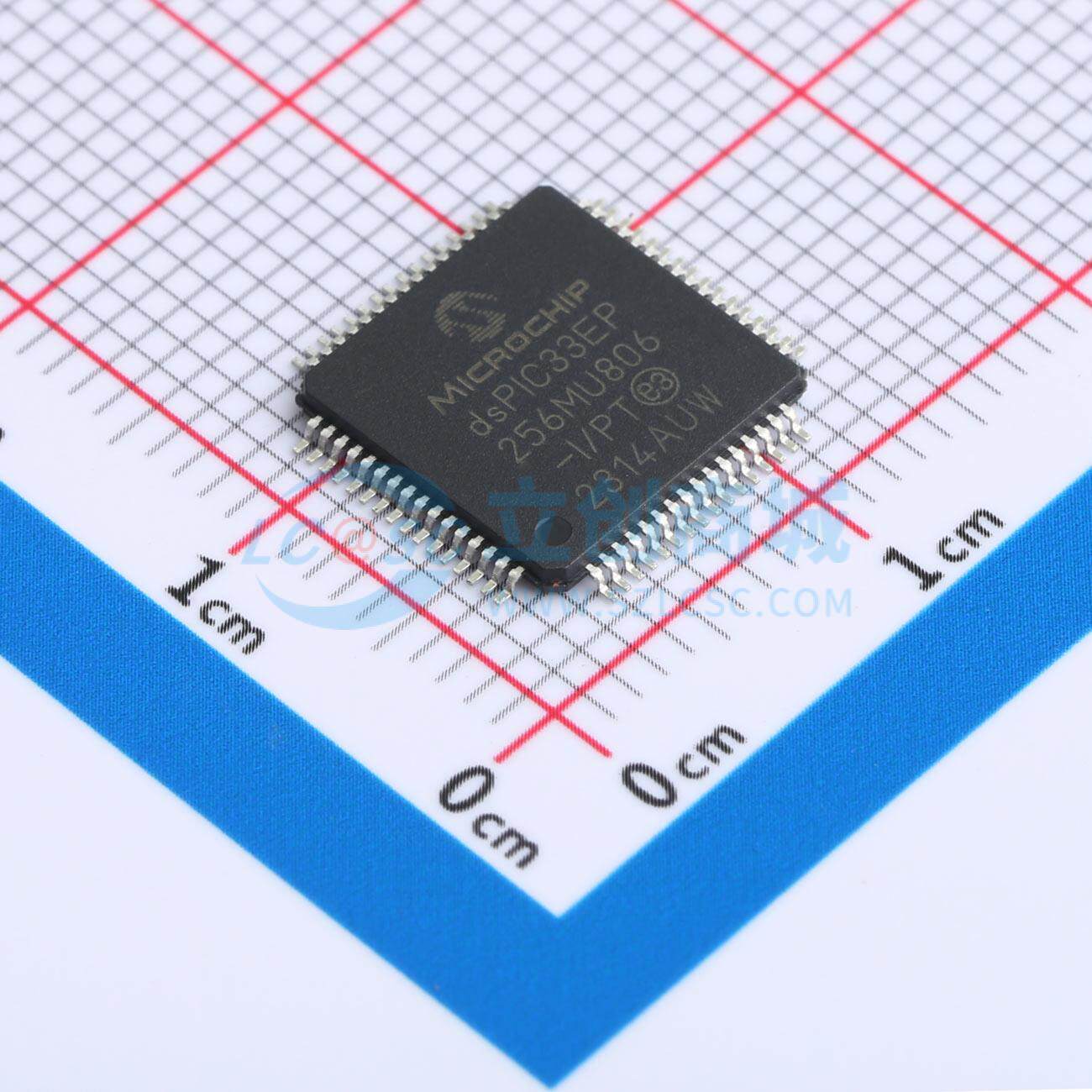 数字信号处理器(DSP/DSC) DSPIC33EP256MU806-I/PT TQFP-64(10x10