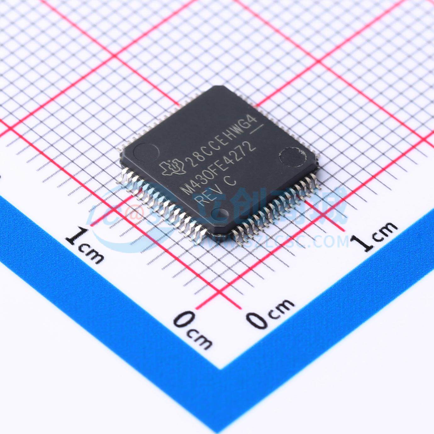 单片机(MCU/MPU/SOC) MSP430FE4272IPMR LQFP-64(10x10) 原装正品