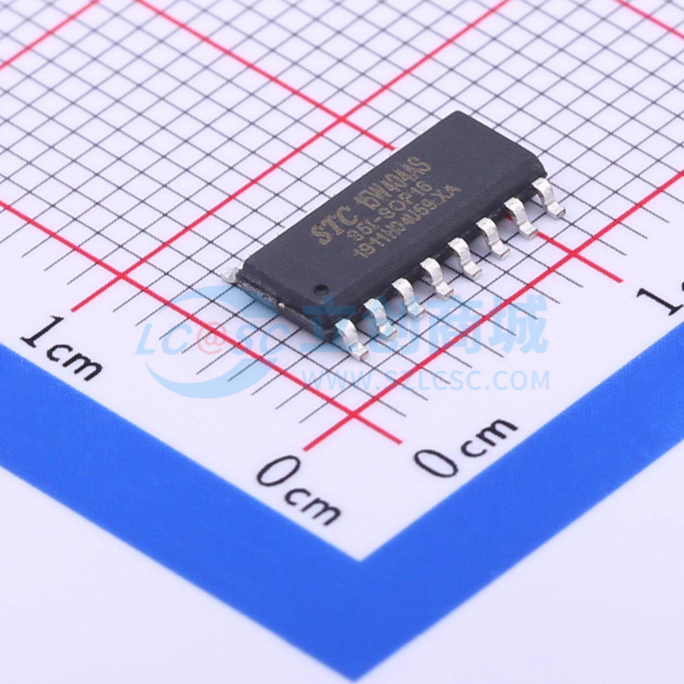 单片机(MCU/MPU/SOC) STC15W404AS-35I-SOP16 SOP-16 电子元器件