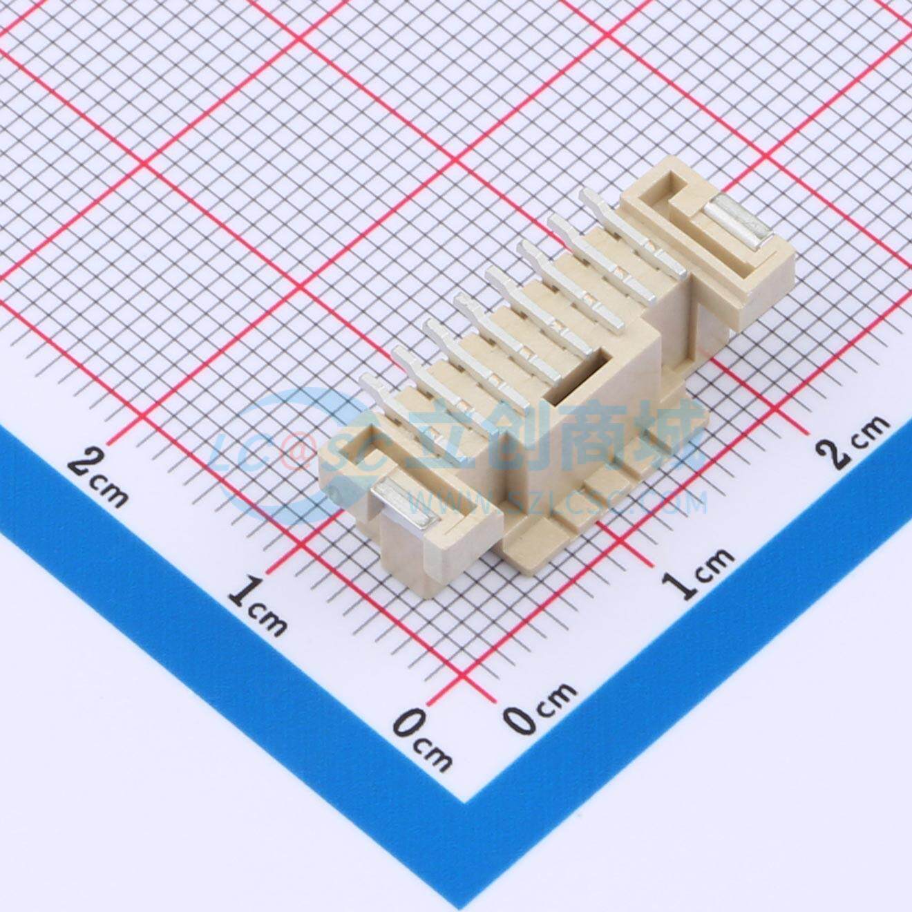 线对板针座XD-MX5023-8ALT：2mm间距SMD连接器的工程精度与成本边界_连接器_淘宝数码网