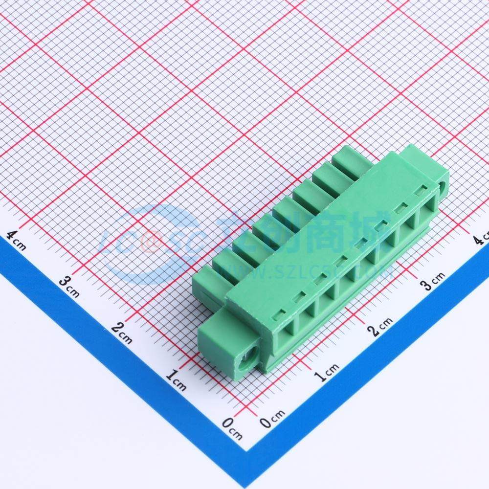 插拔式接线端子 MX15EDGKM-3.81-08P-GN01-Cu-Y-A P=3.81mm 插头