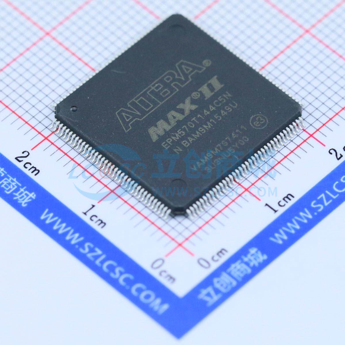 可编程逻辑器件(CPLD/FPGA) EPM570T144C5N TQFP-144(20x20) 原装
