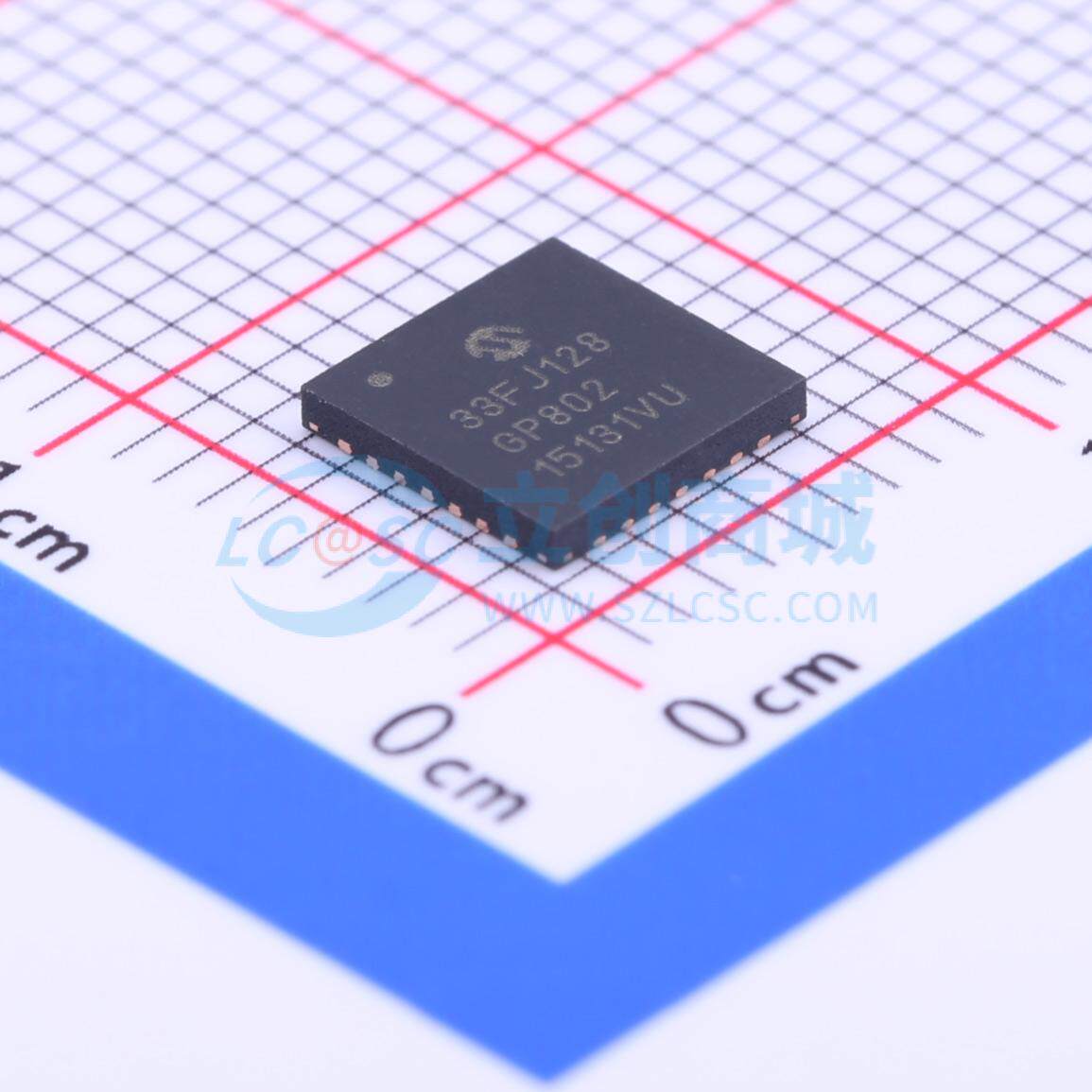 数字信号处理器(DSP/DSC) DSPIC33FJ128GP802-E/MM QFN-28-EP(6x6
