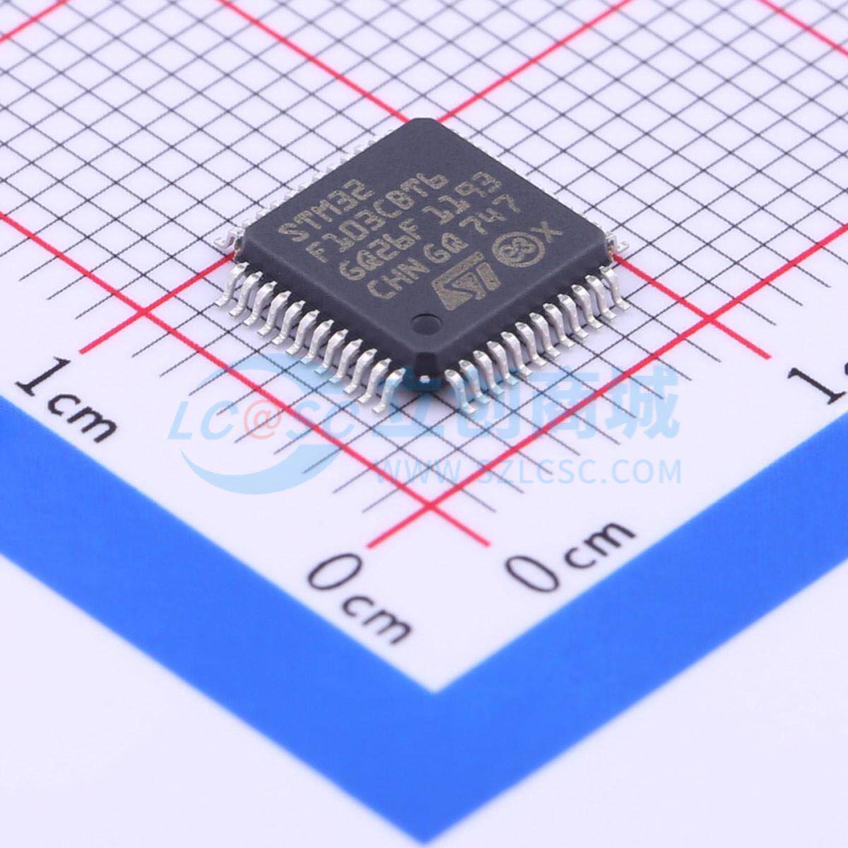 单片机(MCU/MPU/SOC) STM32F103CBT6 LQFP-48(7x7) 电子元器件