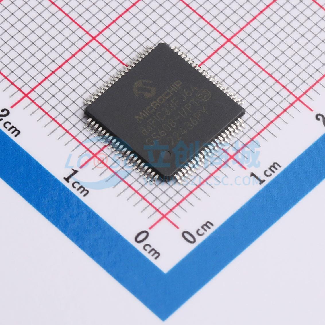 数字信号处理器(DSP/DSC) dsPIC33FJ64GS608-I/PT TQFP-80(12x12)