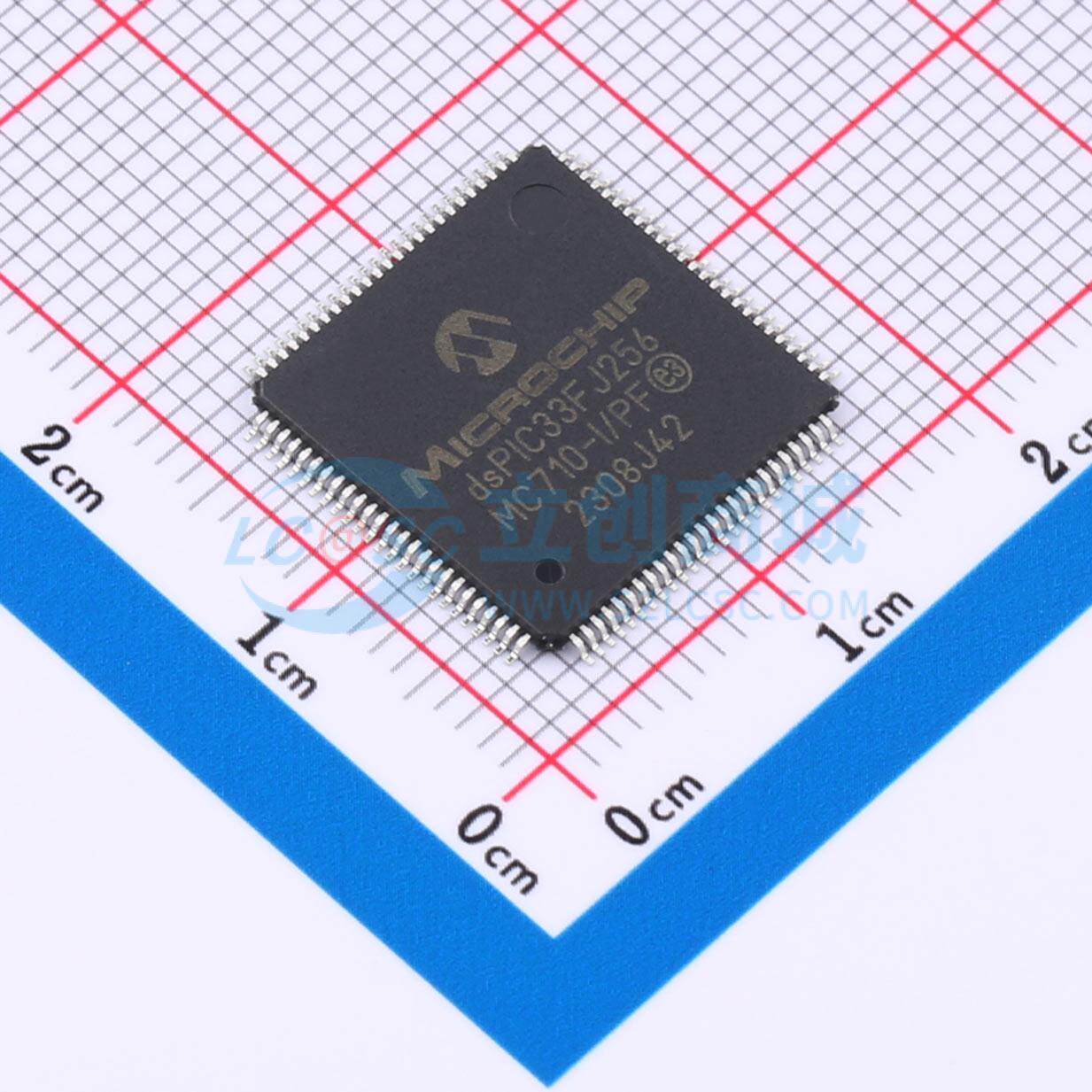 数字信号处理器(DSP/DSC) dsPIC33FJ256MC710-I/PF TQFP-100(14x1