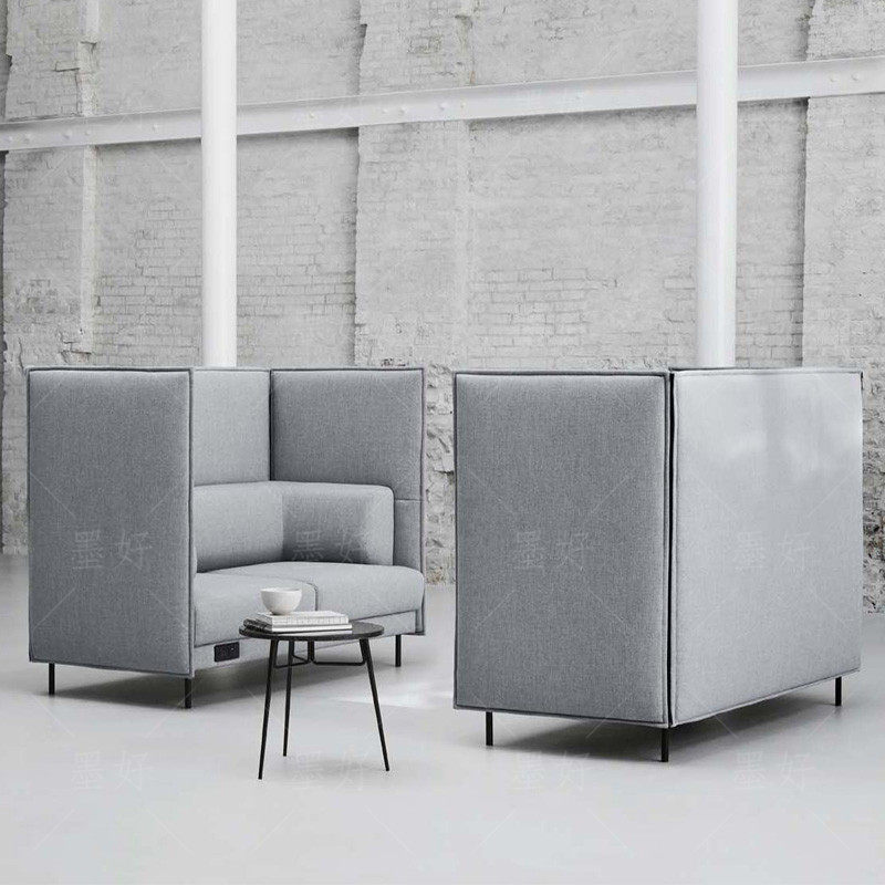 Simple designer Talk Single Back Double Sofa Coffee Coffee Coffee High-Reliability Card Combination