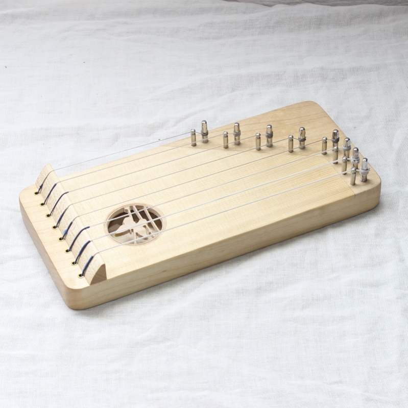 Small guzheng finger training device 21-string exerciser portable mini guzheng finger practice artifact half zheng beginners