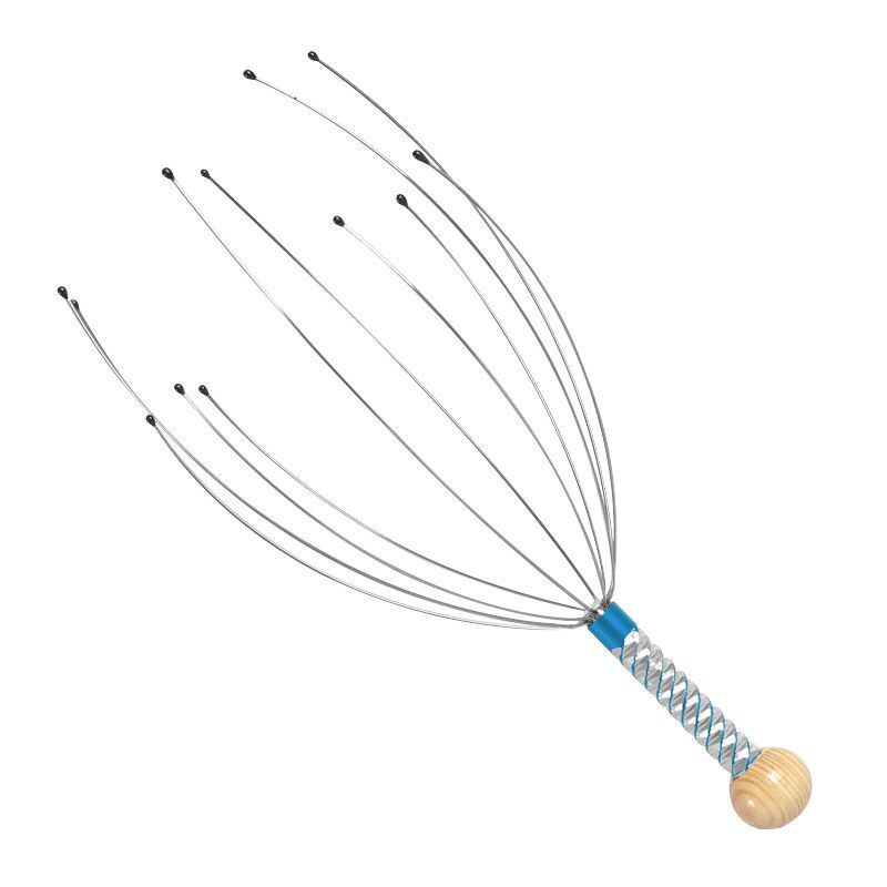 Octopus head massager soul extraction scratching head scratching scratching scalp artifact meridian itching relaxation ingestor