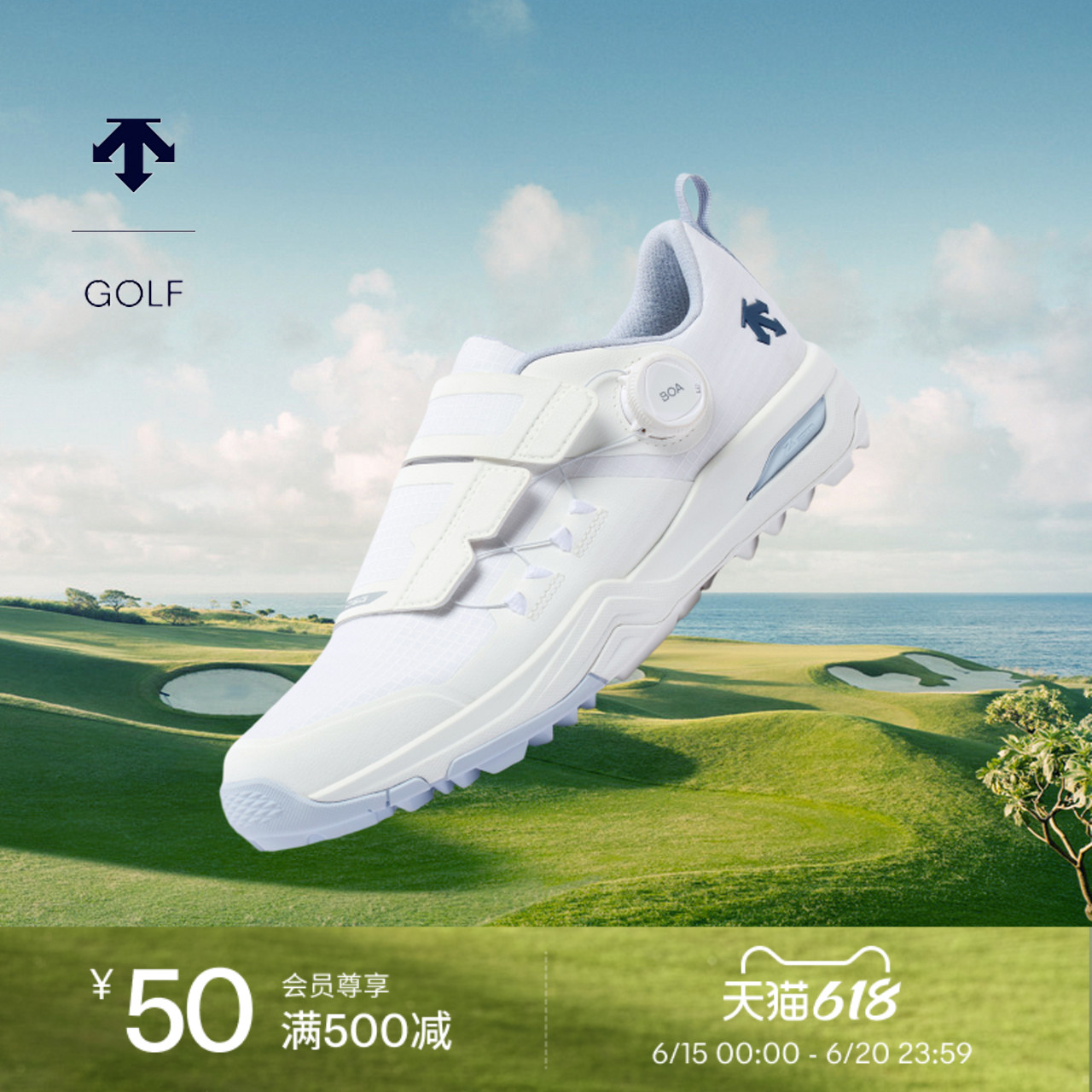 DESCENTEGOLF デサントゴルフ レディース ゴルフシューズ GORE-TEX 防水透湿 新商品