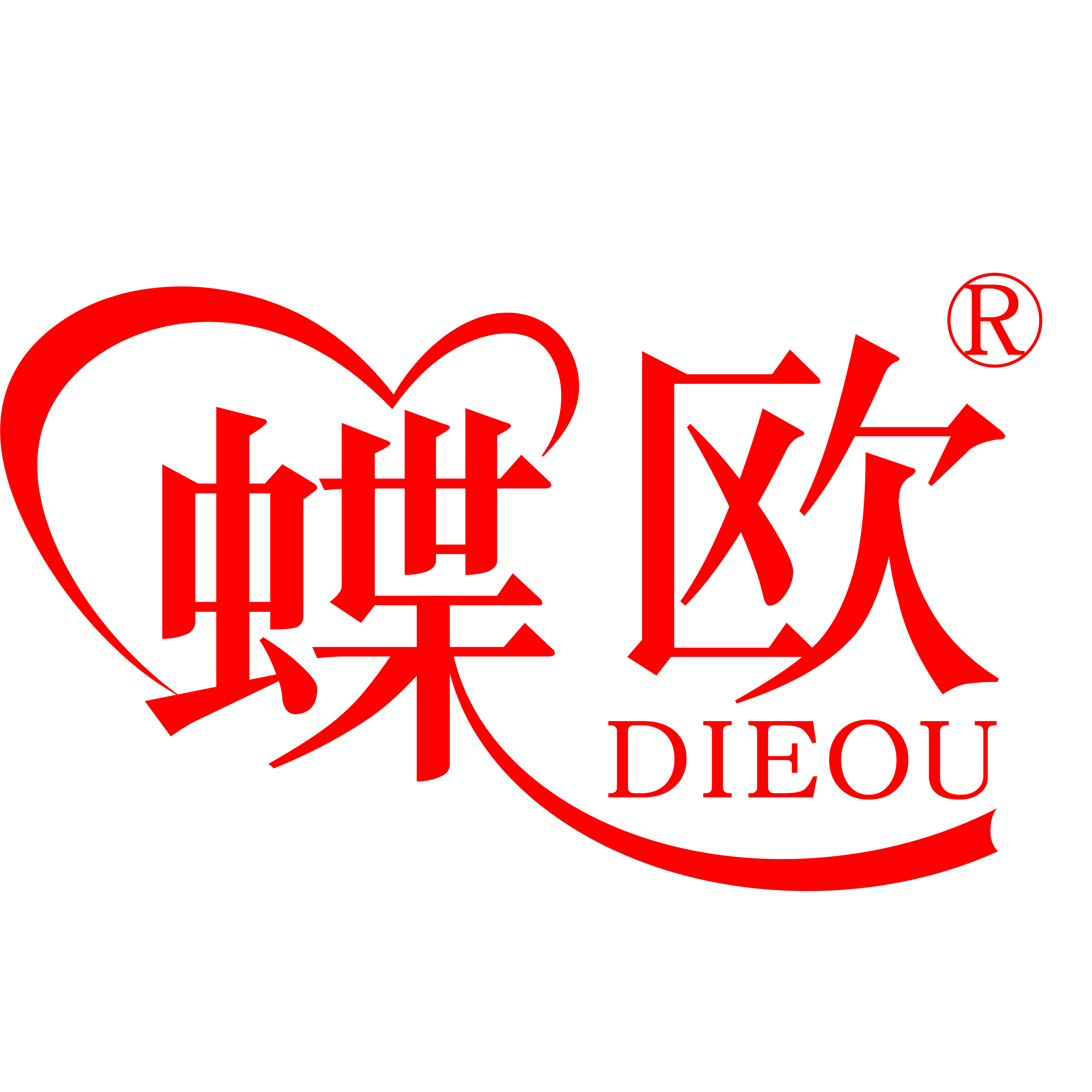 蝶欧个人护理的LOGO