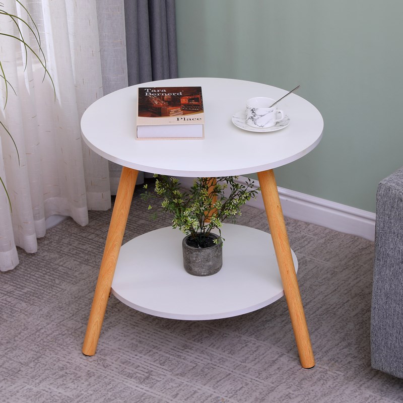 Tea Several Round Table Coffee Simple Household Balcony Mini Sofa Size Size for Easy Nordic Creative Small