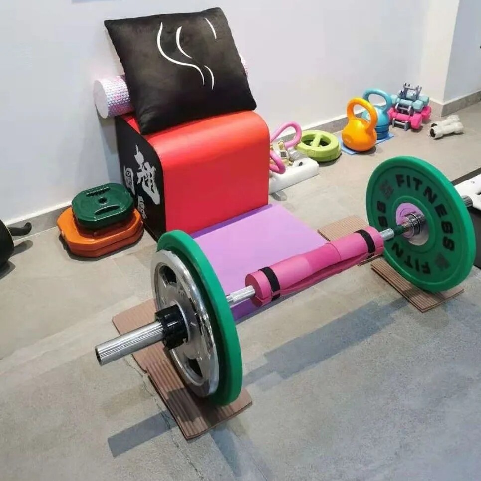 Hip bridge by box hip push box Huang teacher vibrato net red the same home fitness chair yoga stool multi-functional hip bridge