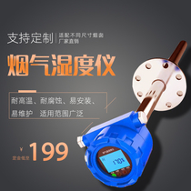 Flue gas hygrometer explosion-proof CEMS temperature and humidity online monitoring high temperature chimney pipe plug-in flue gas detector