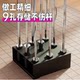 Home Barbell Rack with Nine Holes for Olympic Bar Storage and Organization, Commercial Large-Hole Bar Rack for Olympic Bar Storage, Fitness Equipment