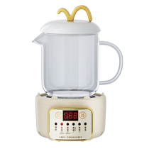 Multifunctional office womens health cup electric stew cup mini small ceramic glass electric cup boiling cup for one person