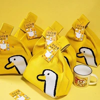 Маленькая желтая утка с биркой (вес 90-100г)