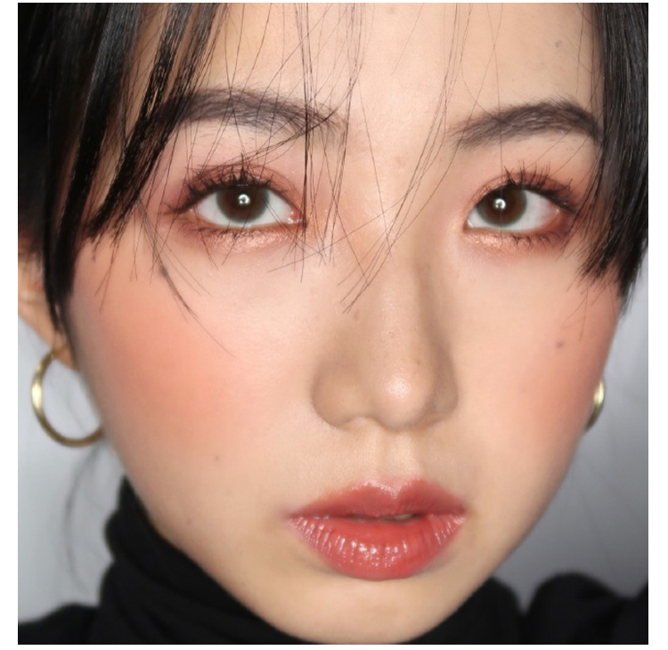NyceMakeup hộp hoa phấn má hồng kem cam khô hồng phấn hồng trang điểm nude cô gái Nhật Bản phấn má hồng - Blush / Cochineal phấn má canmake