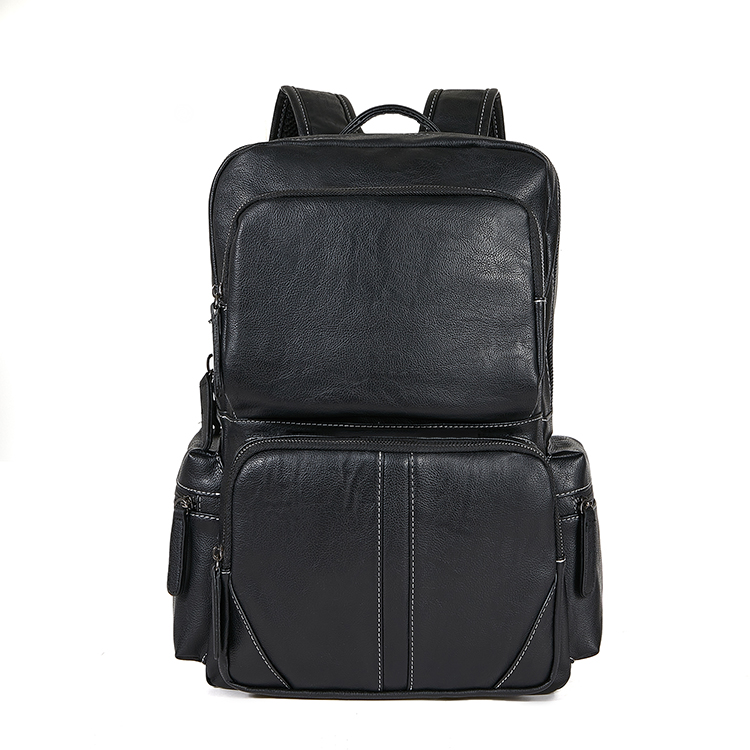 Head skin men's chest tide strand bag leather bag carry multifunctional carrybag bag shoulder chest male bag