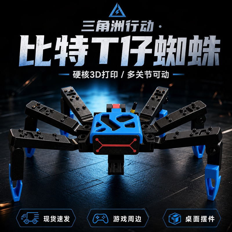 Delta Force Peripheral Bit Spider Cost Model Mechanical Spider Toy Machine Model Game Prop