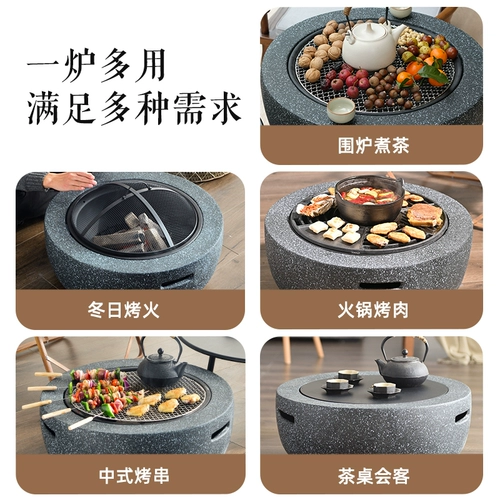 Немецкое оборудование для приготовления чая TalentBear вокруг плиты, полный набор печей для барбекю, печь для барбекю, отопление для дома, мангал для барбекю