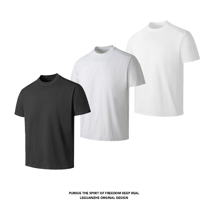 【Roll King Loss Leader T】Summer Pure Cotton Regular Shoulder Short-Sleeve T-Shirt for Men and Women, Loose Fit, Plus Size Top, No Logo