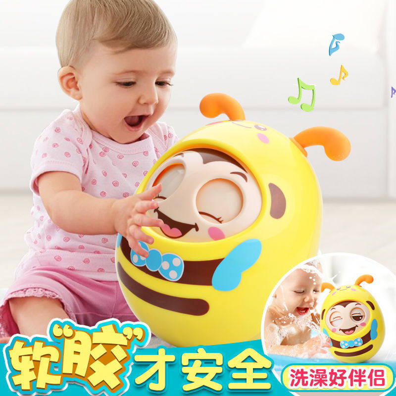 Baby tumbler toy big number 3-6-12-month-old baby 0-1 years old taught puzzle-point doll 0-1 years old