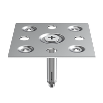 New dry-hanging tile accessories fixings fasteners iron sheets background wall stone rock plate hooks stainless steel wall hanging pieces