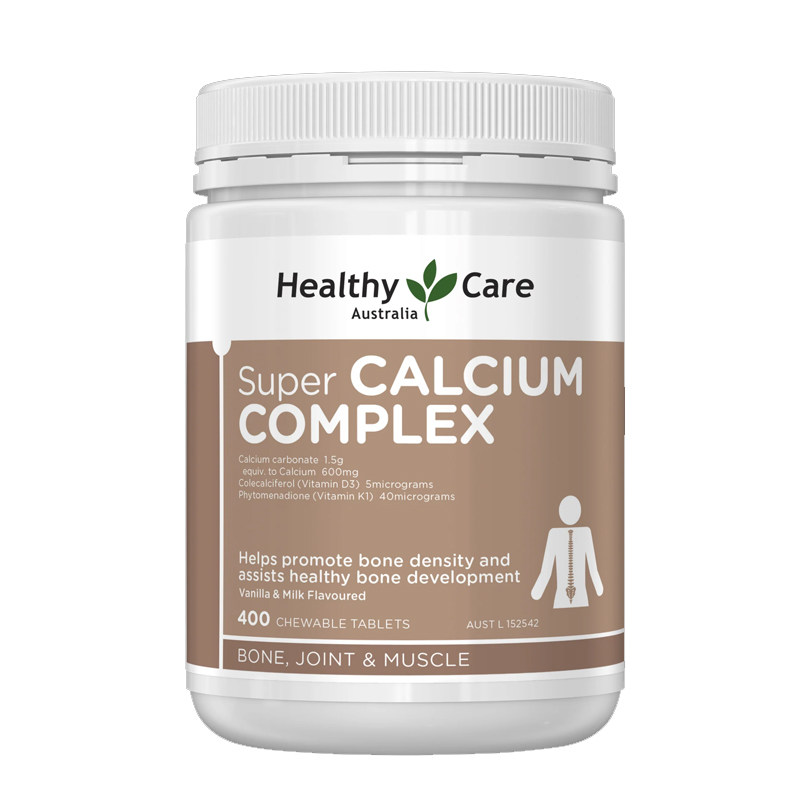 澳洲Healthy Care 钙片+维生素D 400粒
