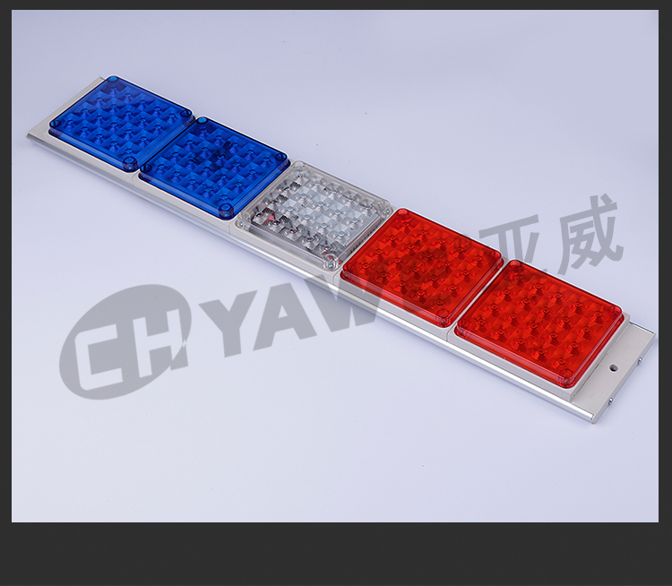 Factory direct selling guard box strobe lights 220V four groups of red and blue guard box warning lights strobe lights 4 even warning lights