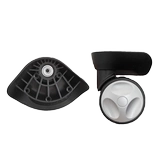 Беззвучный чемодан, универсальные аксессуары на колесиках, сменная прочная сумка