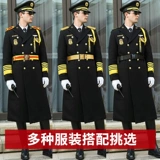 Комбинезон, зимняя утепленная черная униформа