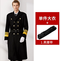 Пальто+черный ремень