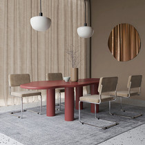 Solid wood conference table special-shaped long table simple modern display table large board table long workbench desk