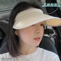 Late night with the same kind of coke Lower UV air top sunscreen Children summer cover Anti-UV sun hat with large hat peak sun hat