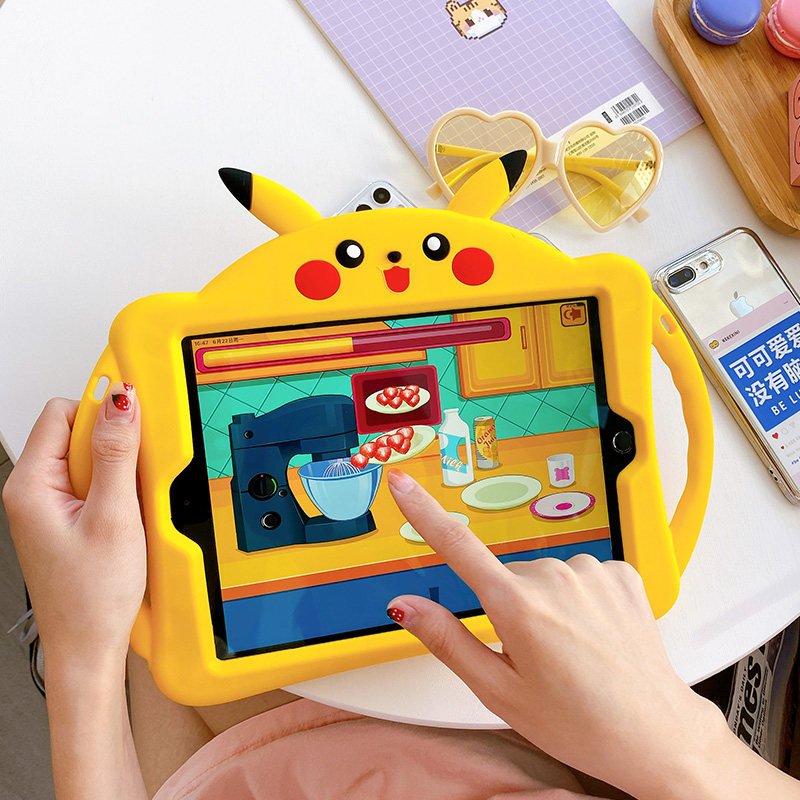 Apply Huawei matepad11 flat protective sleeves 10 4 Enjoy 2 Silicone Sleeves 10 95 Inch 2021 Children M6 Cartoon Anti-Fall Pro10 8 Glory Flat 7 bracket