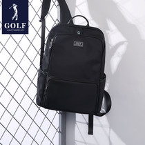 Golf backpack mens backpack casual computer travel bag fashionable college student bag mens canvas bag