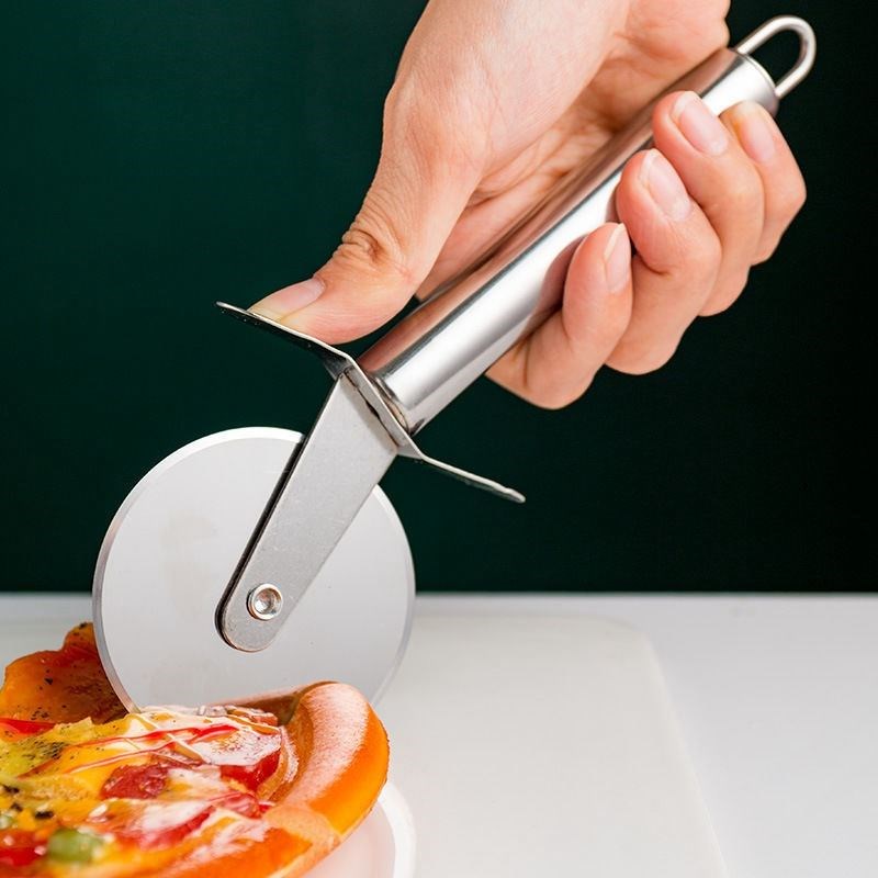 Pizza Special Knife Home Commercial Cake Special Baking Tool Stainless Steel Cut Pizza Roller Knife Shovels Suit