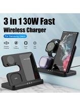 3 in 1 Wireless Charger Stand for Samsung Galaxy S23 S22 21