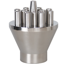 Gathering flow straight up fountain nozzle all-copper stainless steel waterscape landscape rockery courtyard pool large water column high-jet nozzle