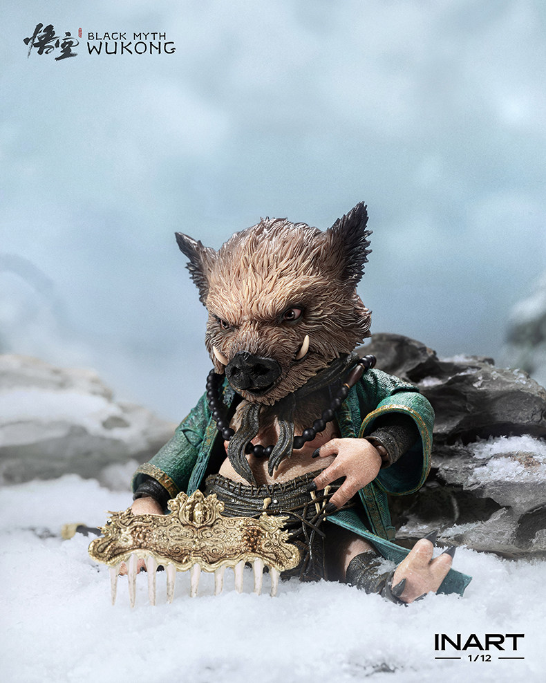 Official INART Zhu Bajie 1/12 action figure detail 19