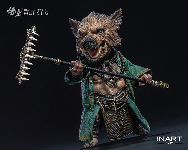 Official INART Zhu Bajie 1/12 action figure detail 15