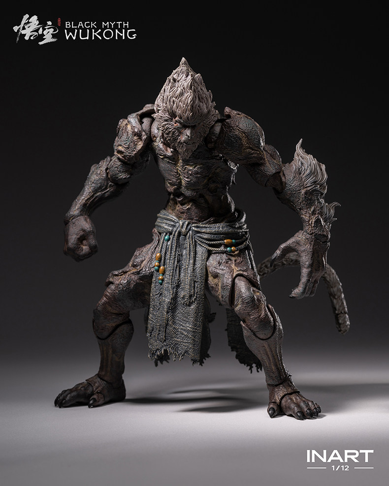 Official INART Stone Monkey 1/12 action figure detail 6