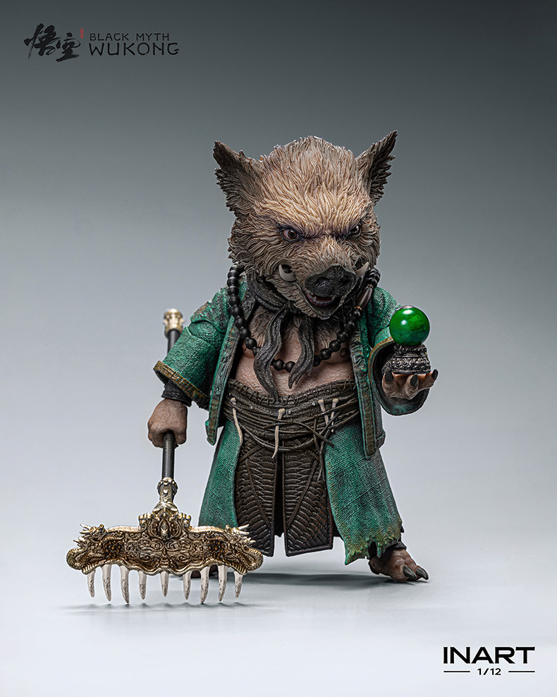 Official INART Zhu Bajie 1/12 action figure detail 6