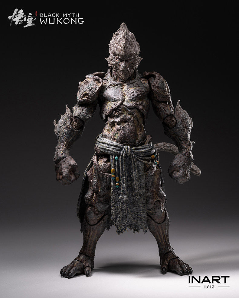 Official INART Stone Monkey 1/12 action figure detail 4