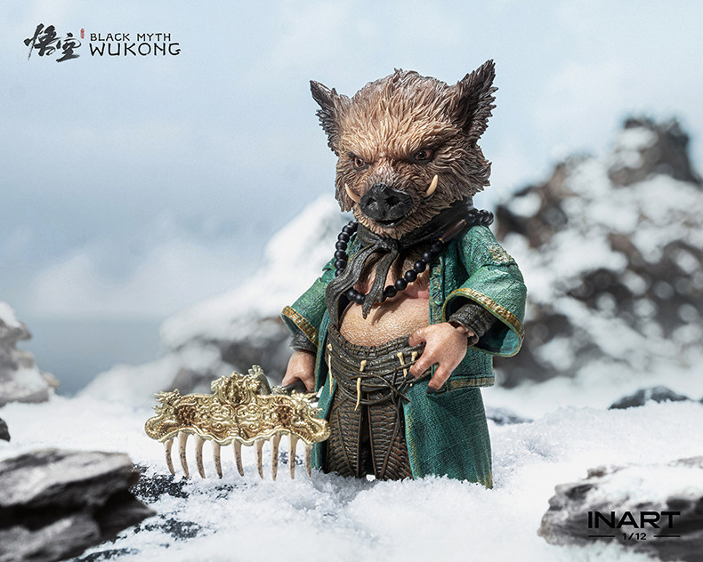 Official INART Zhu Bajie 1/12 action figure detail 18