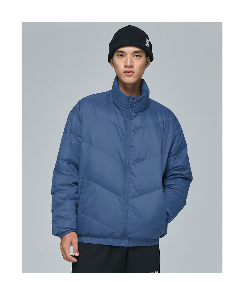 海澜之家 2021冬季新款 80%充绒  男短款羽绒服 图12